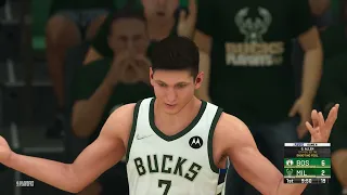 NBA 2K22 - (Eastern Conference Semifinals) Boston Celtics vs Milwaukee Bucks Game 6