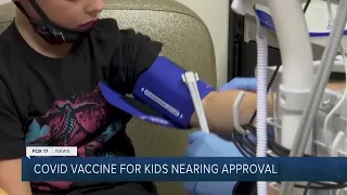 COVID vaccine for kids nearing approval