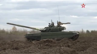 Кадры испытания танков Т-72Б3 перед отправкой в войска/Test tanks T-72B3
