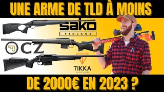 Meilleures carabines de tld à moins de 2000 € ?