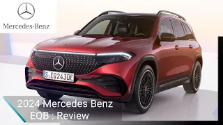 2024 Mercedes-Benz EQB: The Future of Electric Luxury SUVs! #mercedesbenz #eqb