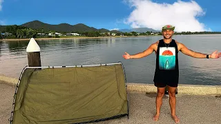 Surviving 24hours On A Pier with a Rod