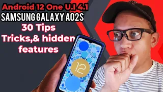 Samsung Galaxy A02s : 30 Tips Tricks & hidden features: Android 12 One ui 4.1