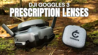 Prescription Lenses for DJI Googles 3 (Avata 2) from Hons VR