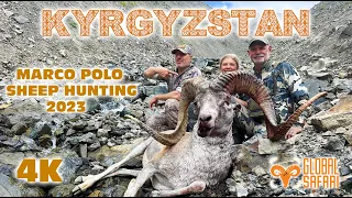 Marco Polo sheep hunting in Kyrgyzstan 2023