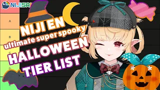 【NIJI EN HALLOWEEN TIER LIST】this super spooky list is 100% accurate 【NIJISANJI EN | Pomu Rainpuff】