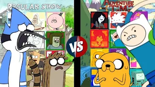 Total Drama: Regular Show Vs. Adventure Time ( My Elimination Order )