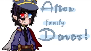 Afton Family Dares || Rushed || Late || Repost 😭 ||