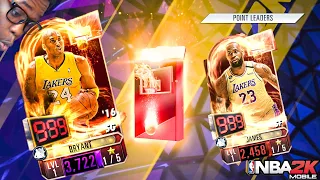 AMETHYST Kobe & LeBron in PACKS!! NBA 2K MOBILE Season 3 Pack Opening