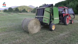 Tractor Same Taurus 60 & John Deere 545 Round balers