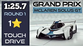 Asphalt 9 | McLaren SOLUS GT Grand Prix | Round 1 Touch Drive 1 star | Castle Crest Tuscany