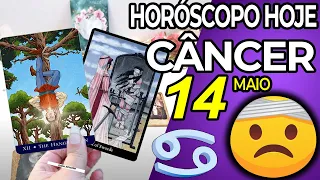 OLHO 👀🤕 VOCÊ VAI CAIR DA CADEIRA COM ISSO🪑🔮 Câncer ♋ 14 Maio 2024 | Horoscopo do dia de hoje ♋ Tarot