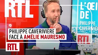 Philippe Caverivière face à Amélie Mauresmo
