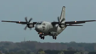 Slovakia Air Force C-27J Spartan Landing at Brussels Airport (EBBR/BRU)