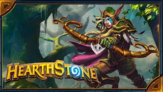 Hearthstone. Реплики Аллерии Ветрокрылой - героя класса "Охотник". Русская и английская версии.