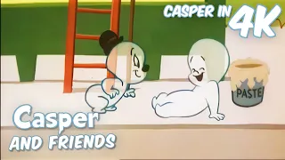 Ghosts, Pranks, and Lessons ðŸ˜œ Casper and Friends in 4K | 1.5 Hour Compilation | Cartoon for Kids