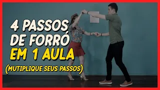 Transforme 1 Passo de Forró em 4 Passos Novos | Aprenda Forró Rápido