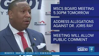 Memphis-Shelby County Schools to hold special board meeting to address allegations against Dr. Joris
