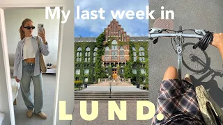 My Last Week in Lund | Ep.1| my thoughts on exchange ending