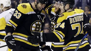 Krejci hat trick leads Bruins to 8 4 win over Penguins