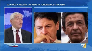 Casini: "Conte se lo può tenere Gomez, io mi tengo Berlinguer".