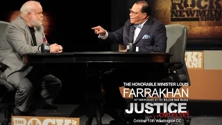 Minister Louis Farrakhan on The Rock Newman Show 2015