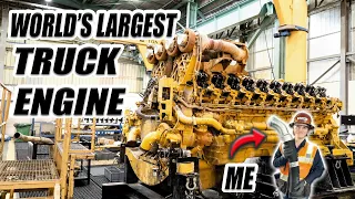 Giving the World's Largest Truck Engines Second Lives!