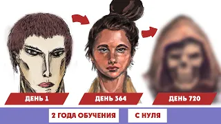 Рисовал Два года каждый День чтобы стать Художником — Про обучение с нуля, курсы, результат