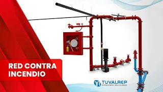 Video Explicativo Red Contra Incendio en 3D