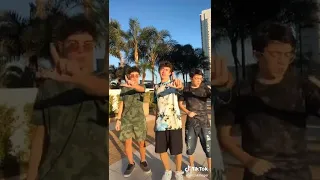 Enzo kriger, Igor janser e Davi campolongo dançando