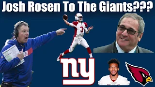 NY Giants Showing Serious Interest in Josh Rosen (Reaction)