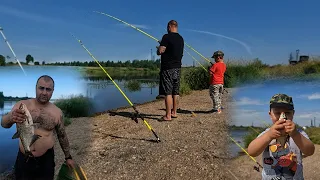 А рыба то будет?  / Рыбалка на донки на реке Волхов / Поляша /Удилище Осетр