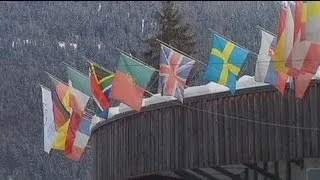 Economisti e politici riuniti al World Economic Forum di Davos