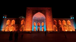 Registan light show - Samarkand 2023