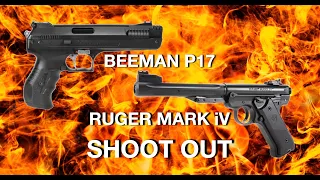 BEEMAN P17 vs Umarex Ruger Mark iV