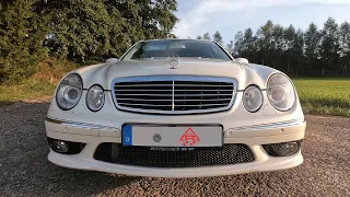 Mercedes E55 AMG / 5.5L V8 Kompressor / Ab welcher Geschwindigkeit, beim Kickdown, geht das ESP an?