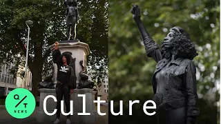 Black Lives Matter Sculpture Replaces Slave Trader Statue in Bristol