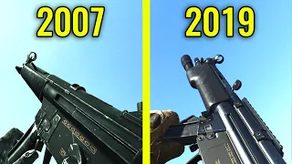 Modern Warfare 2007 vs Modern Warfare 2019 - Weapons Comparison