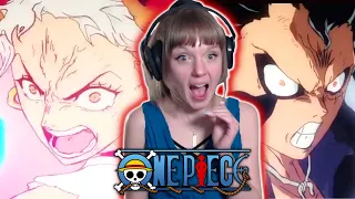 SNAKE MAN LUFFY!! BREATHTAKING ANIMATION!! One Piece Episode 1049 REACTION!!