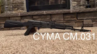 CYMA airsoft ak-74m/CM.031 review