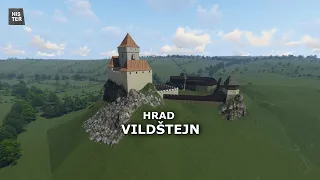 Hrad Vildštejn u sečské přehrady (Chrudimsko)