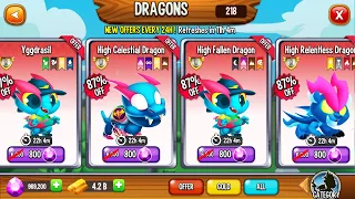 I bought every YOUTUBER DRAGON in Dragon City | PART 2 😍