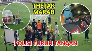 THE JAK MARAH!! Kalah dari Arema The Jak luapkan kekesalannya Polisi sampai turun tangan