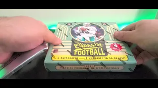 2021 Panini Classics Football Premium Edition Hobby Box