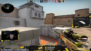 S1mple's best FPL match EVER + reactions from XANTARES and Tabsen #CSGO