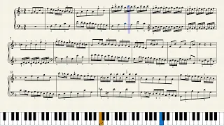 바흐 인벤션 No.8 | Bach - Two-Part Inventions No.8 in F major, BWV 779