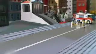 A man TOOK the rescue helicopter in Lego City