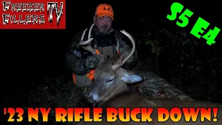 11-19-2023 NY RIFLE BUCK DOWN! NY DEER HUNTING! #hunting #deerhunting  S5E4