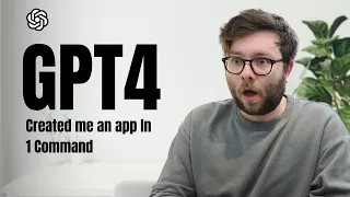 GPT4 Made An App For Me - Watch Me Create An App Using GPT 4