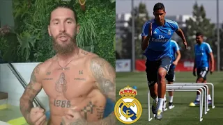 Training of Real Madrid Defense Stars ll Sergio Ramos and Others Fitness 2021